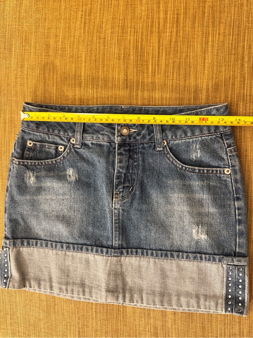 Limited Too Y2K Denim Mini Skirt - Picture 5 of 8